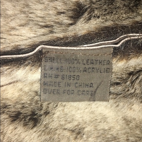 Brandon Thomas Seude LEATHER Midi-Plush Coat - Picture 4 of 7